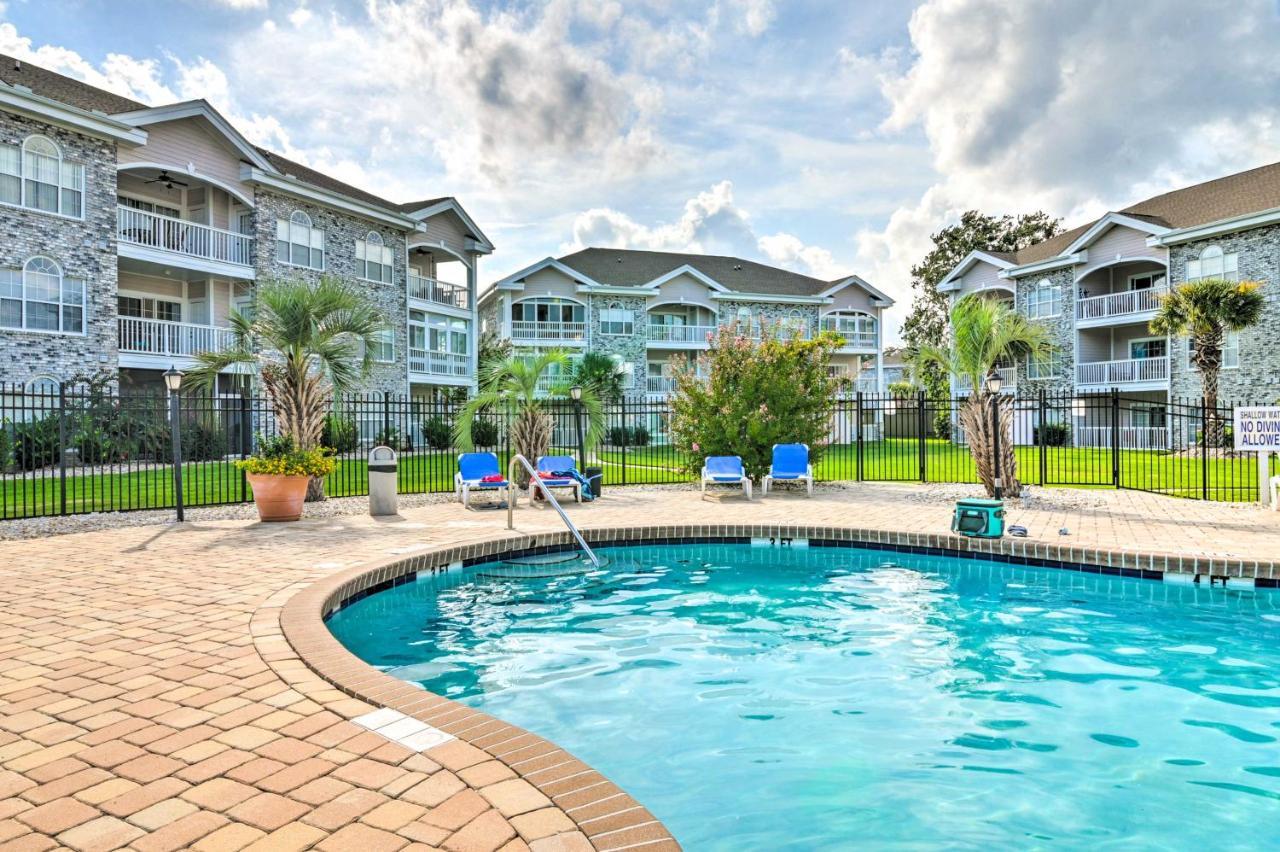 Bright Myrtle Beach Condo On Golf Course With Pool! Kültér fotó